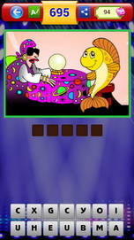 Đáp án đuổi hình bắt chữ - Bói cá