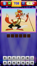 Đáp án đuổi hình bắt chữ - Cáo già