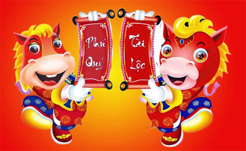 Ảnh trang bìa - Cover photo tết Giáp Ngọ 2014 cho Facebook của bạn